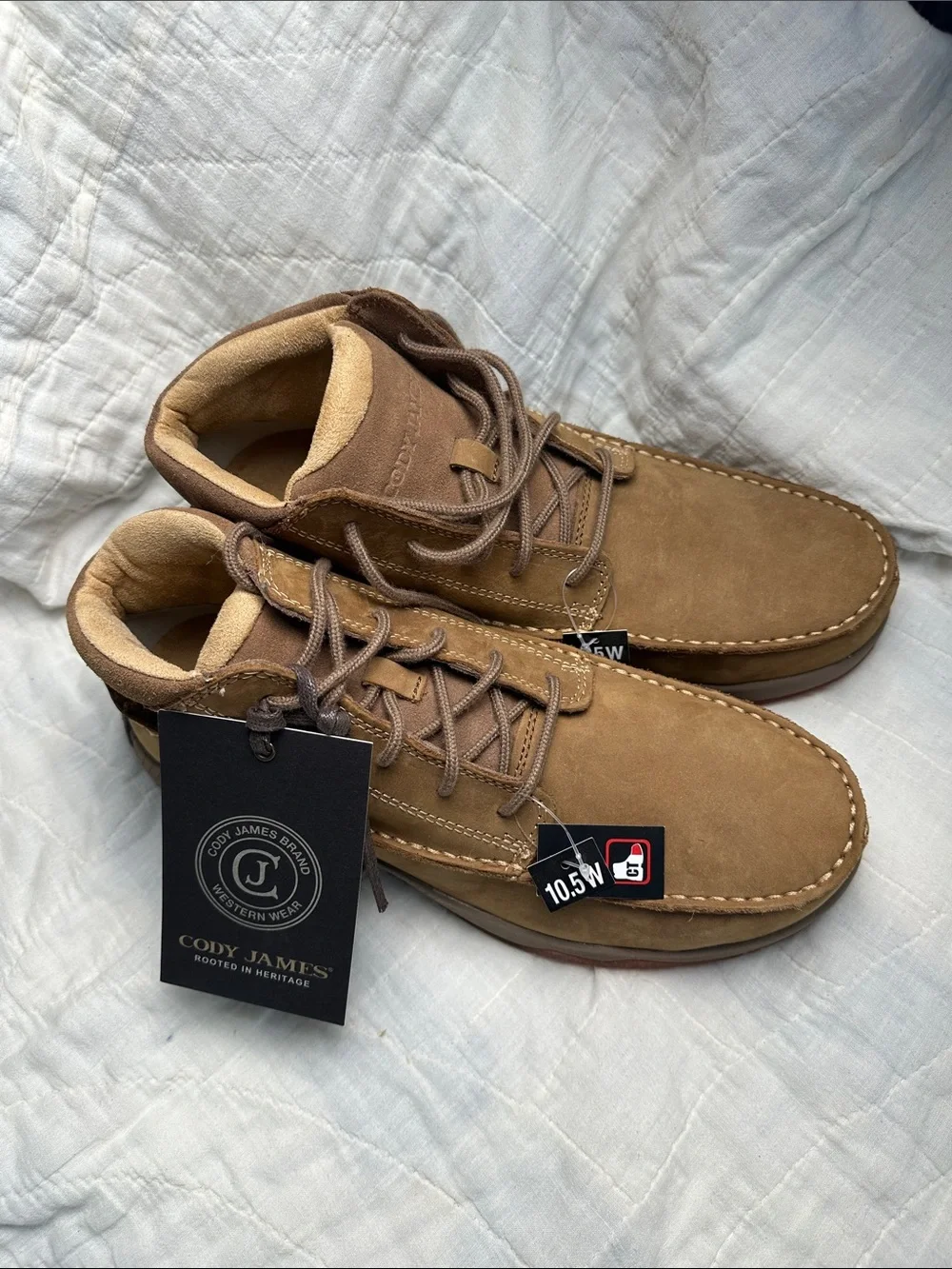Cody James Casual Comp Toe Boot in Tan
